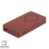 100% Wood Fast Wireless Power Bank