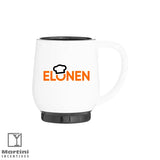 12 oz Stackable Ceramic Mug white