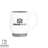 12 oz Stackable Ceramic Mug grey