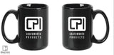 15 oz Ceramic Coffee Black