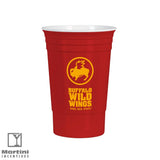 17 oz. Double Wall Party Cup red
