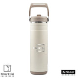 26 oz. Recycled Stainless Steel Water Bottle white