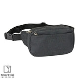 3-Zipper Fanny Waist Pack grey