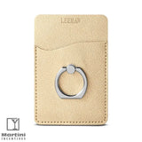 Card Holder & Ring Phone Stand yellow