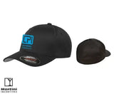 Flexfit Wooly Cotton Fitted Hat Black