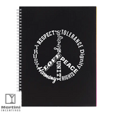 FSC Recycled 5-subject Notebook Black