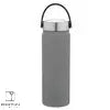 Hydra 20 Oz. Double-Wall Stainless Steel Water Bottle grey