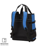 Lanier Backpack Cooler blue back side