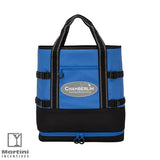 Lanier Backpack Cooler blue front side