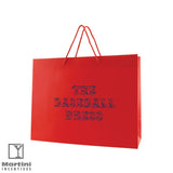 Matte Laminated Eurotote red