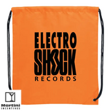 Polyester Drawstring Bag orange