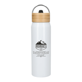 Billy 26oz Eco-Friendly Aluminum Bottle With FSC Bamboo Lid - SM-6949 - Martini Incentives