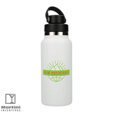 Wide Mouth 32oz Bottle with Flex Cap White