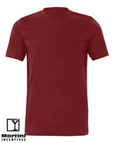 BELLA CANVAS  Jersey Tee Dark Red