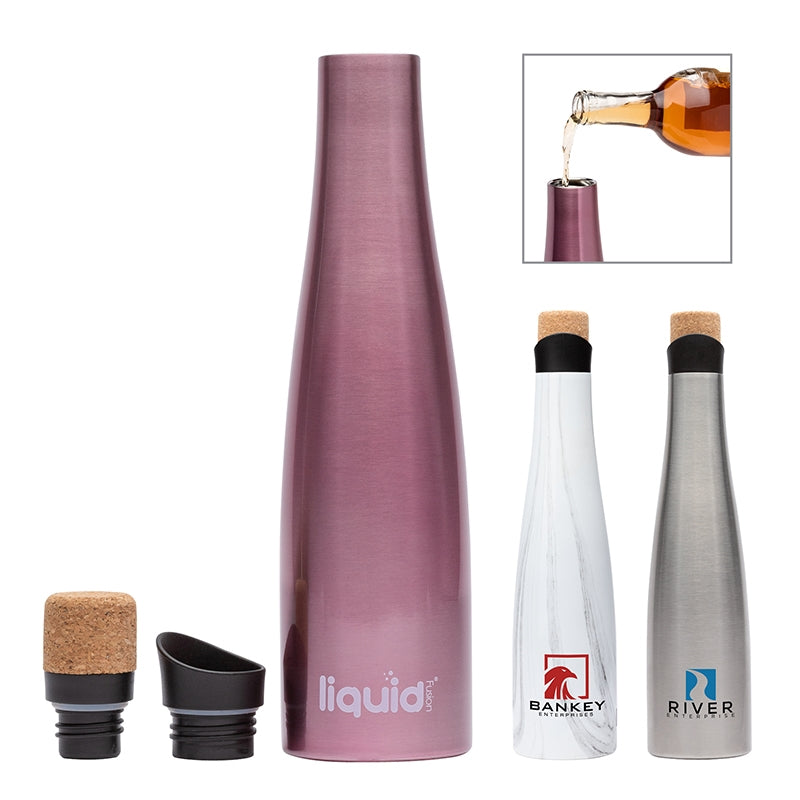Liquid Fusion® 25 oz. Vacuum Insulated Steel Wine Carafe Bottle