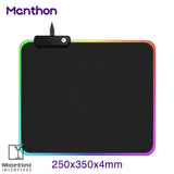 Customizable Printed RGB Gaming Mouse Pad Size 2