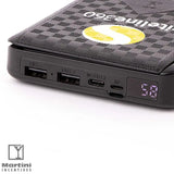 10000mAh Wireless Power Bank with 3 Solar Charging Panels Martini Incentives