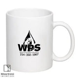 11oz Coffee Mug White Martini Incentives