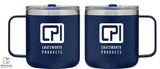 Matte navy blue stainless steel double walled tumbler