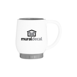 12 oz Stackable Ceramic Mug grey