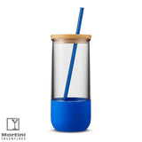 20oz. Vivify Straw Tumbler With Silicone Grip Blue