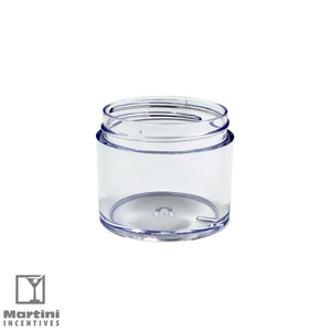 2oz 53mm Thick Wall Plastic Jar