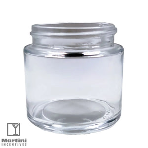 3.4oz 53mm Glass Jar - 3.4OZGLJAR