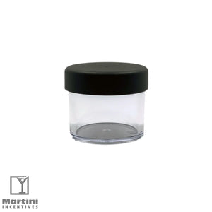 1/4oz 33mm Thick Wall Plastic Jar