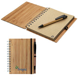 Albany Bamboo Notebook & Pen Martini Incentives