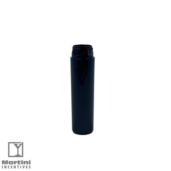 Black 2.7” 16mm Plastic CR Vape Vial