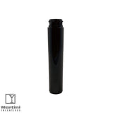 Black 3.33” 16mm Plastic Vape Vial