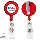 Cord Round Retractable Badge Reel