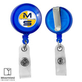 Cord Round Retractable Badge Reel