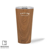 Corkcicle Tumbler 16 Oz. Walnut Logo