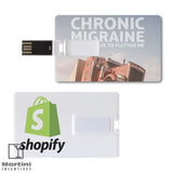 Credit Card USB Flash Drive 8GB CA1288