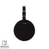 Culver Round Leather Luggage Tag TCULVER