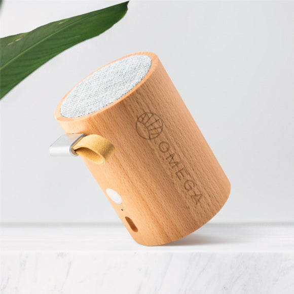 Eco-Friendly Premier Genuine Natural Wood-Crafted Bluetooth Speaker - RS2802 - Martini Incentives