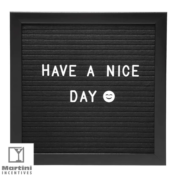 Felt Board with Letters