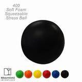 Foam Squeezable Stress Balls black