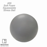 Foam Squeezable Stress Balls grey