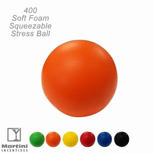 Foam Squeezable Stress Balls custom logos