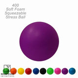 Foam Squeezable Stress Balls purple