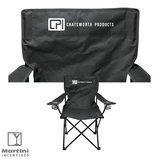 600D Poly Steel Folding Chair