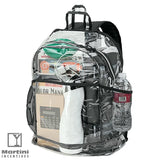 Havelock Clear Backpack inside view