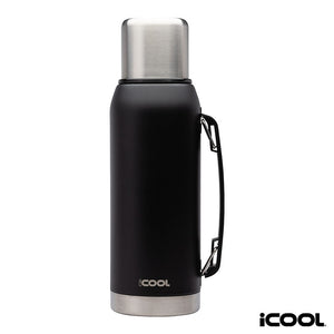 iCOOL® Silverton 34 oz. Double Wall, Stainless Steel Water Bottle - KW3506 - Martini Incentives