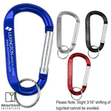 Large Carabiner Keyholder with Split Ring