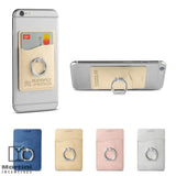 Leeman Shimmer Card Holder With Metal Ring Phone Stand LG257