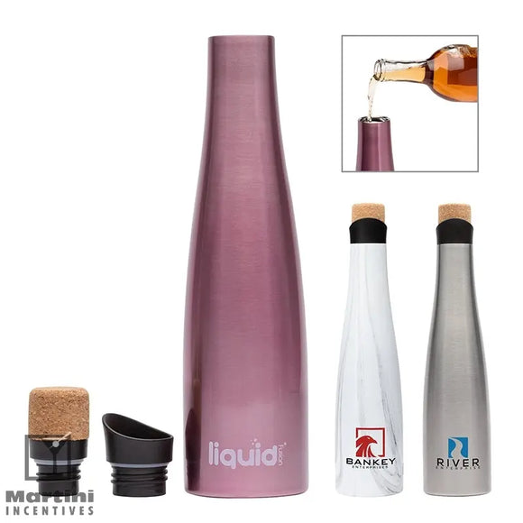 Liquid Fusion® 25 oz. Vacuum Insulated Steel Wine Carafe Bottle KW2517