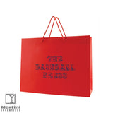 Matte Laminated Eurotote red