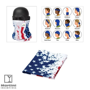 Multi-Function USA Flag Gaiter/Wrap